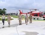 ท่านพลอากาศเอก สถิตย์พงษ์ สุขวิมล ราชเลขานุการในพระองค์พระบาทสมเด็จพระเจ้าอยู่หัวฯ ลงพื้นที่เกาะสีชัง (ติดตามโครงการตามแนวพระราชดำริ เร่งแก้ปัญหาน้ำ ขยะ พลังงาน และฟื้นฟูสิ่งแวดล้อม รองรับการท่องเที่ยวอย่างยั่งยืน) โดยมี ท่าน สุชาติ ชมกลิ่น รัฐมนตรีกระทรว