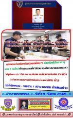 เด้ง!ผกก.ช้างเผือกก่อนปลดเกษียน  ต้อนรับผู้บัญชาการุชภาค 5 (คนใหม่)  (โทษฐานปลอยให้ มีบ่อน รองสืบฯสบายลอยนวล)  ได้ผู้ต้องหา กว่า 100 ราย และเงินสด และชิปแทนเงินสด รวมกว่า 2 ล้านบาท และอุปกรณ์การเล่นจำนวนมาก  ตาม ข่าว